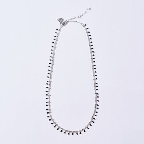 SOIRÉE BY N.Y. 蒔華芮設計師輕珠寶 點點丁香項鍊(銀色)