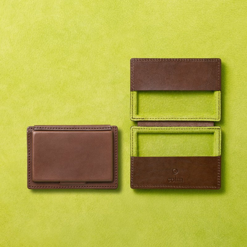 colm Card Case Brown - Card Holders & Cases - Genuine Leather Brown