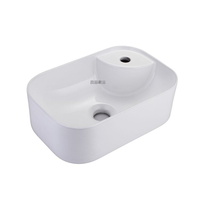 [Ren Shui Liangpin Sanitary Ware] Mini Wash Basin 75-181 Faucet and drainage accessories need to be purchased separately - Bathroom Supplies - Pottery White
