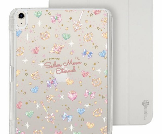 美少女戦士 iPad Air 11/Pro 13 取り外し可能 耐衝撃 透明