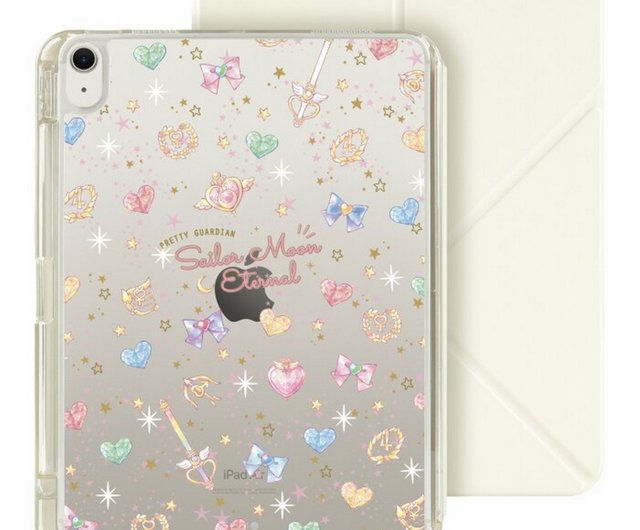 美少女戦士 iPad Air 11/Pro 13 取り外し可能 耐衝撃 透明