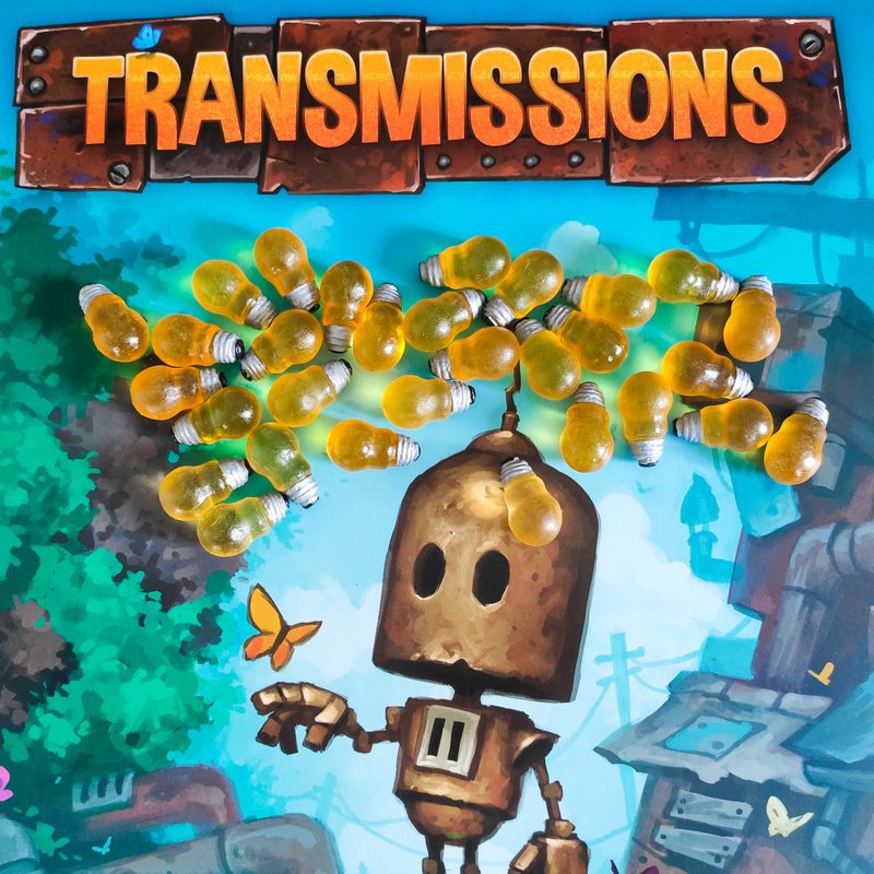 與 Transmissions 棋盤遊戲兼容的豪華資源代幣 - 桌遊/卡牌 - 其他材質 