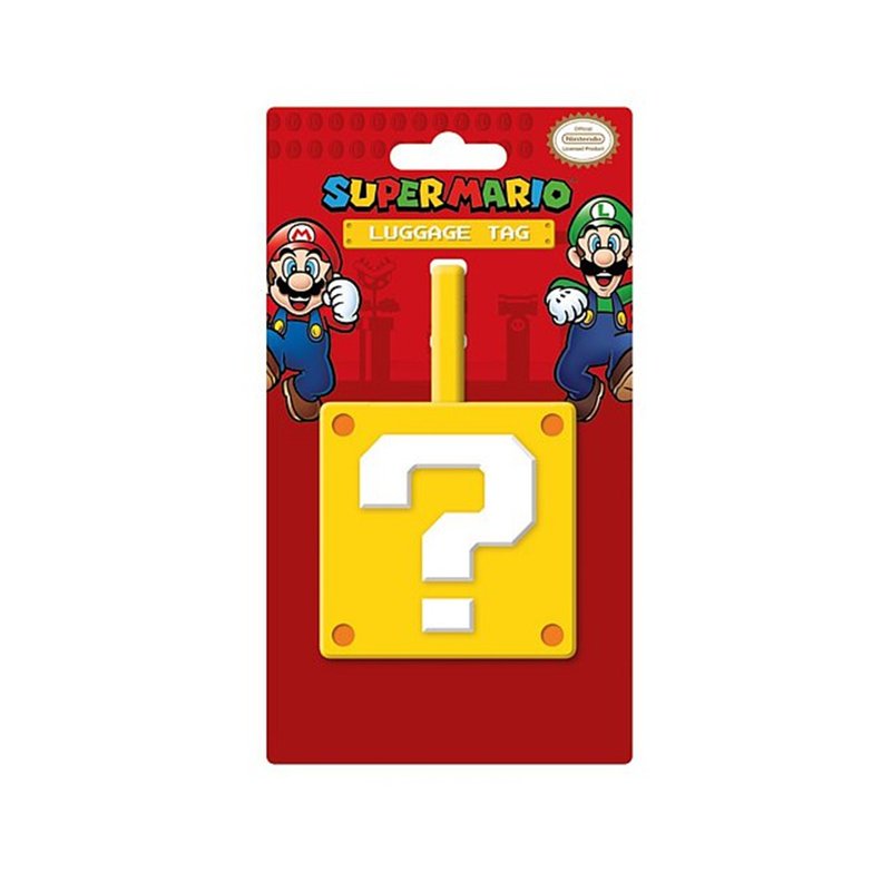 【Super Mario】Luggage Tag/SUPER MARIO - Luggage Tags - Other Materials Multicolor