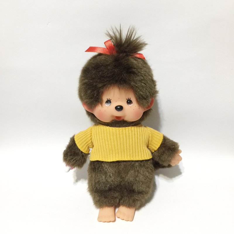 Monchhichi(S) _手作娃衣_坑條 短袖T-shirt (共10色可挑) - 公仔/玩偶 - 棉．麻 多色