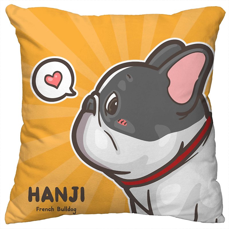 One God Fighting Hanji Series Pillow【Hangji Diudiu】 - Pillows & Cushions - Cotton & Hemp Multicolor