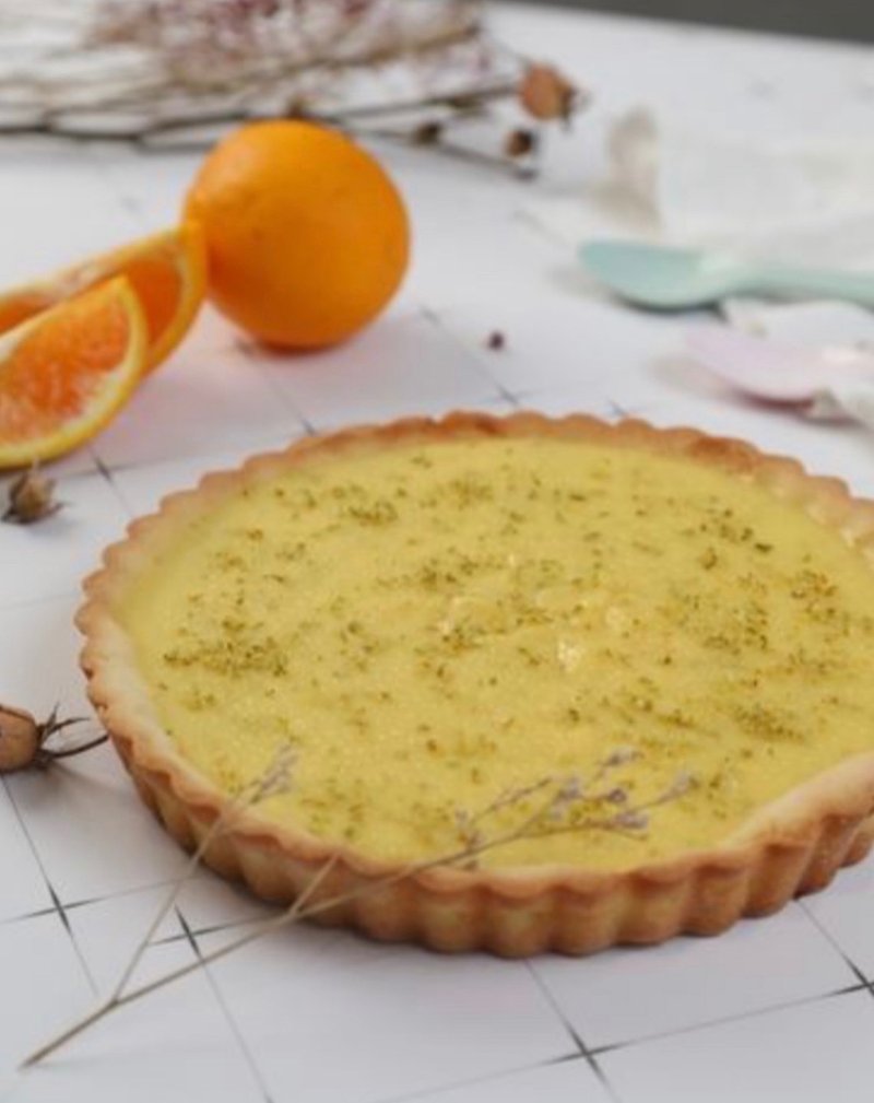 Classic French lemon pie・Handmade DIY・Creative baking crafts・Tablet teaching・One person class - Cuisine - Fresh Ingredients 