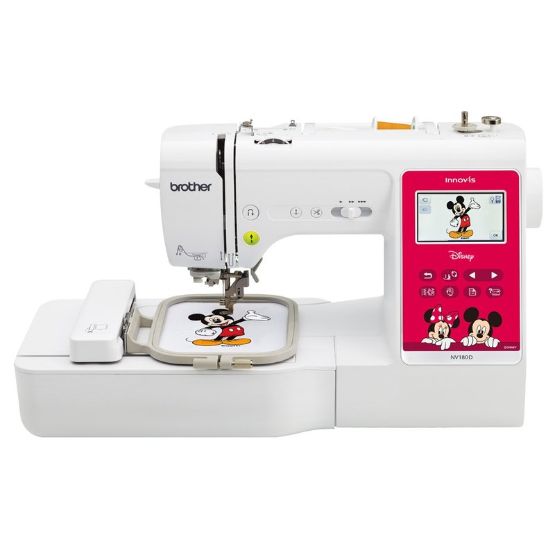日本brother NV-180D迪士尼電腦刺繡縫紉機 - 其他 - 其他金屬 紅色
