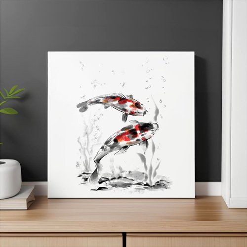 辻風 | 水墨画 墨彩画 | | あさがおの練習 #水墨画 #朝顔