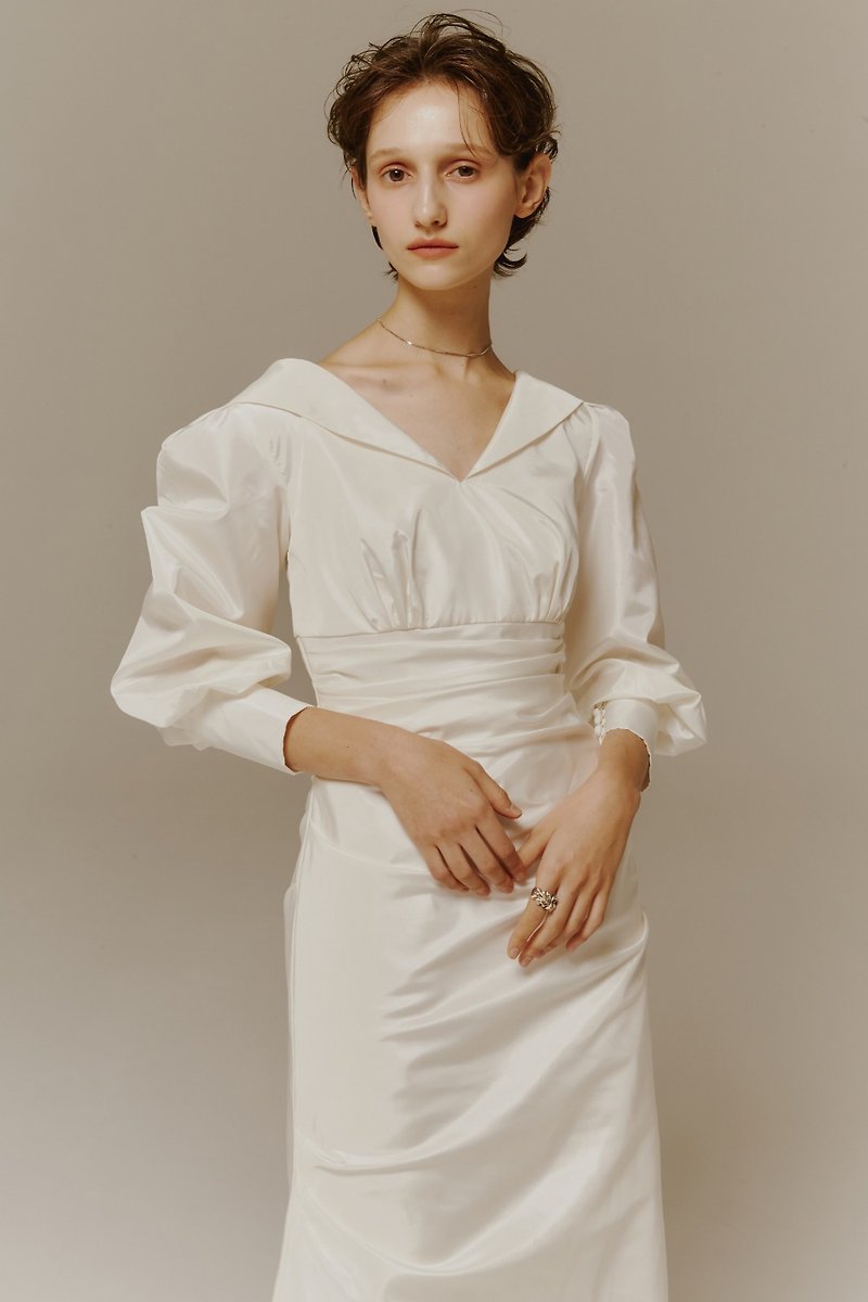 KARA DRESS - Other - Other Materials White