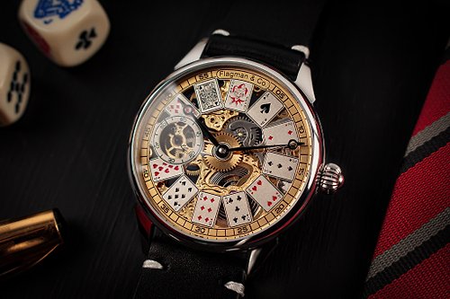 Flagman & Co. 賭場手錶, 手工手錶 , 客製化手錶 , 賭場手錶 , 輪盤手錶