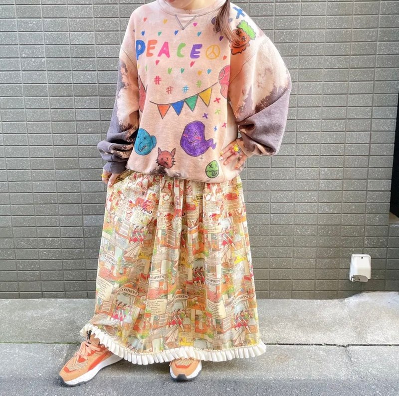 ヴィンテージスカート - 裙子/長裙 - 棉．麻 