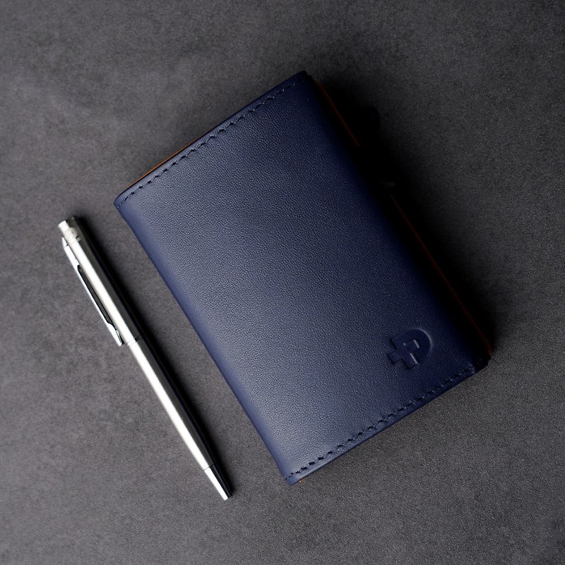 Explorer Wallet - Leather Edition - กระเป๋าสตางค์ - หนังแท้ สีน้ำเงิน