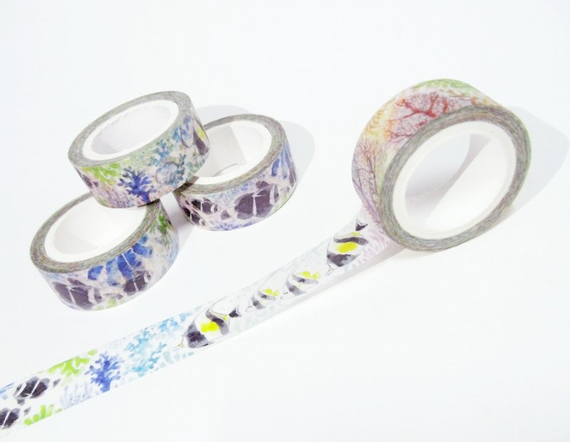Guarding the Great Barrier Reef / Original Paper Tape - Washi Tape - Paper 