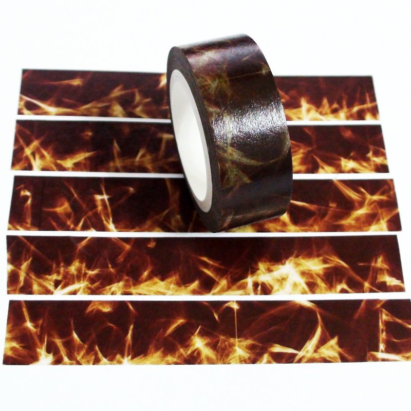 Masking Tape Soaring Flames - Washi Tape - Paper 