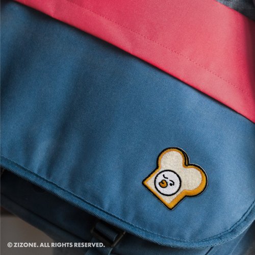 jzFUN JzFun / ZIZONE 呢布刺繡裝飾貼 (BREAD18大頭)
