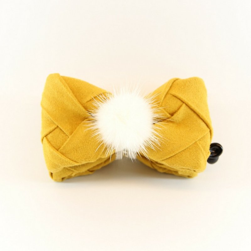 Single layer series elegant banana clip - Hair Accessories - Cotton & Hemp 