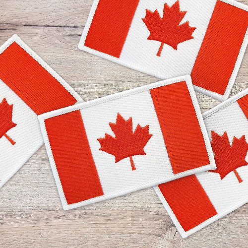 ICONA 【刺繡布貼】加拿大國旗