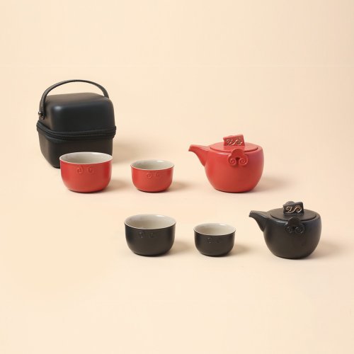 陸寶 LOHAS 陸寶 稱心如意 旅行組 1壺2杯+便攜盒 旅行茶具