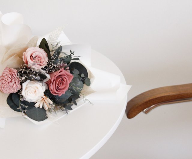 永遠のバラの花束 - ショップ morningcat-flower ドライフラワー