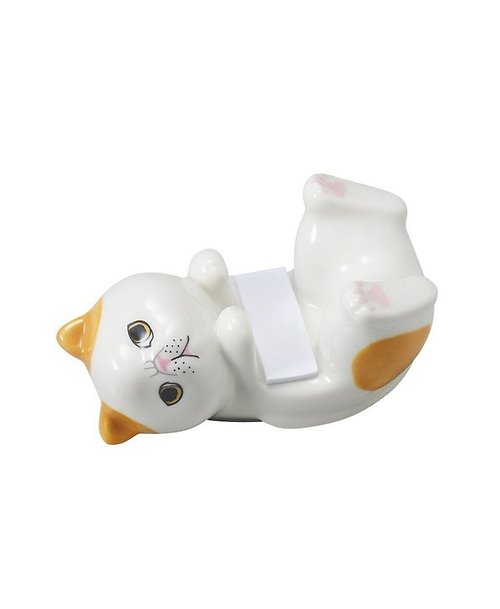 SÜSS Living生活良品 日本Magnets可愛動物系列貓咪造型手機架/手機座-異國短毛貓