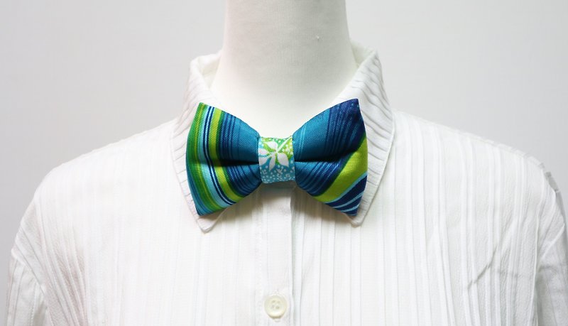 Outward spread handmade three-dimensional bow tie bow tie*SK* - หูกระต่าย/ผ้าพันคอผู้ชาย - ไฟเบอร์อื่นๆ หลากหลายสี