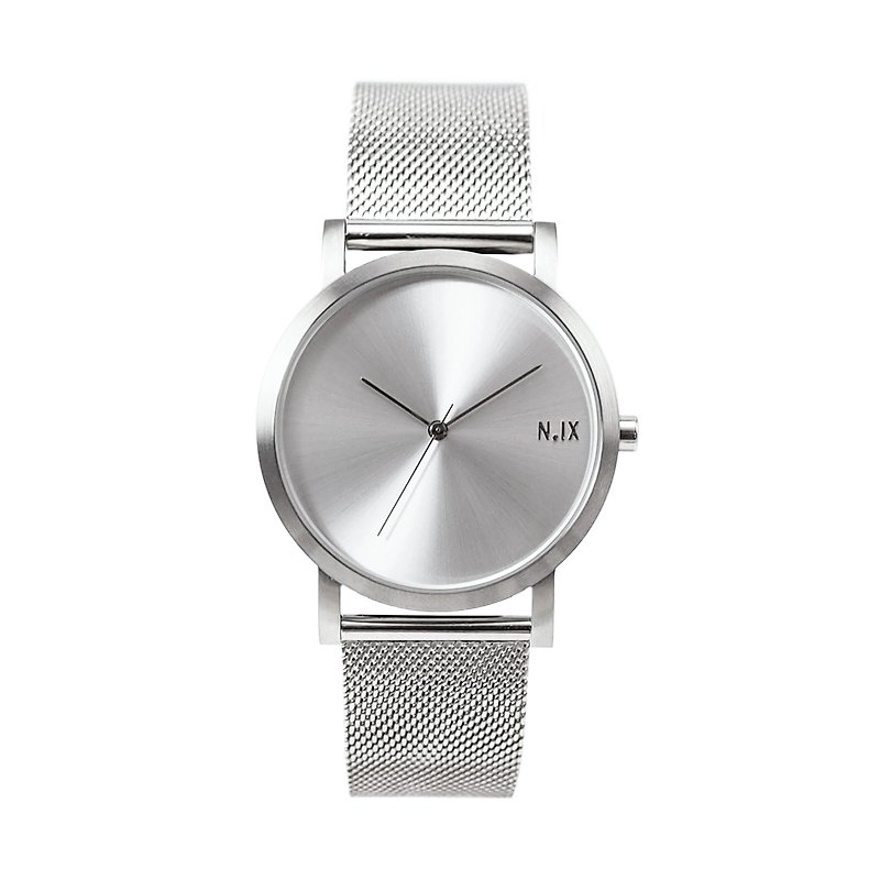 Minimal Watches: Metal Project Vol.02 - Silver Mesh. - Women's Watches - Other Metals Silver
