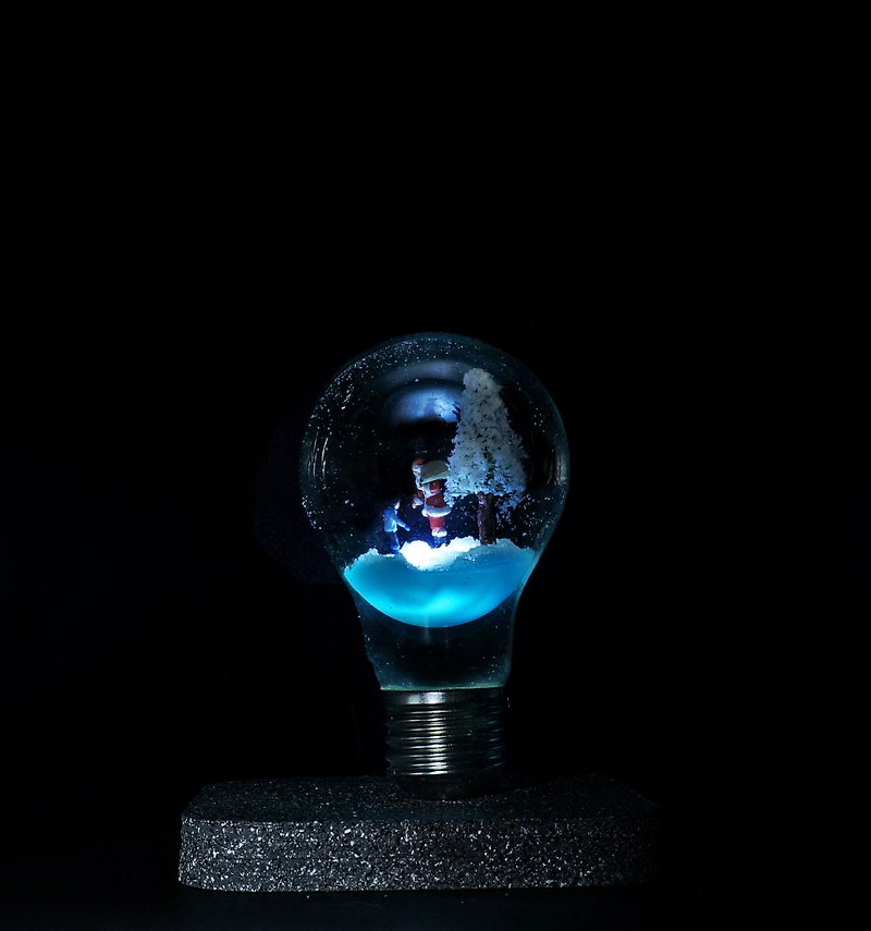 輝く反重力電球 - 照明・ランプ - ガラス 多色