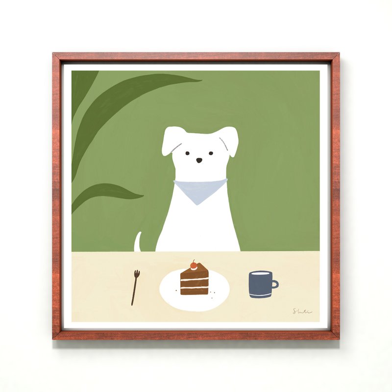 Pet Illustration Decorative Mini Poster - Posters - Paper Green