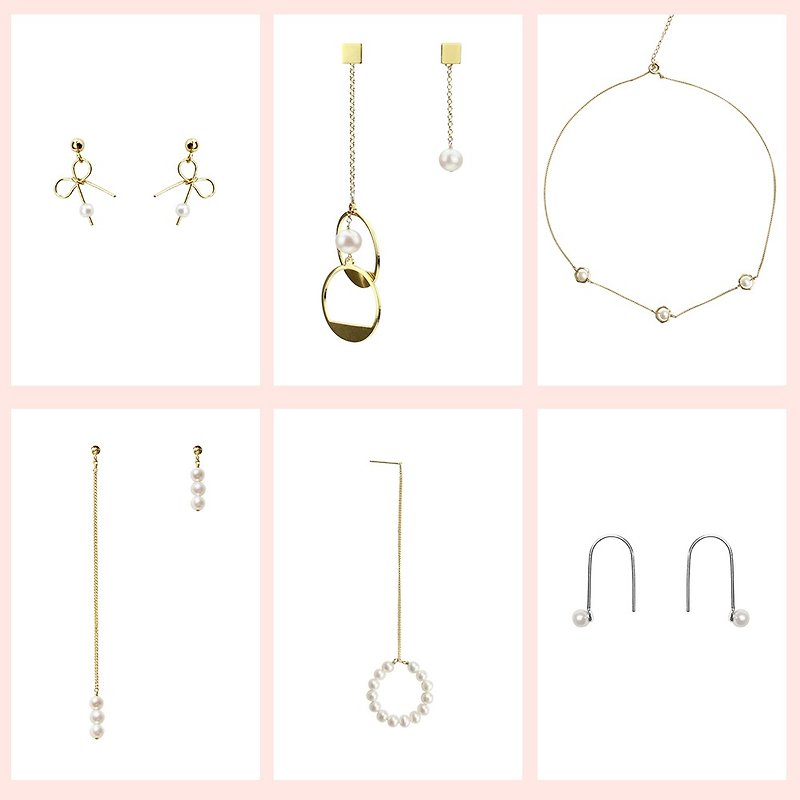 Goody Bag-Value Pack - 3 Piece Set 30% Discount - Random - Earrings & Clip-ons - Other Materials Gold