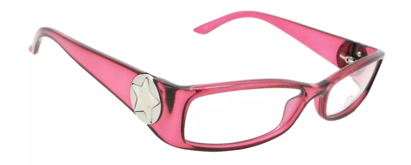 オプションのフラット/度付きレンズ Christian Dior CD3141 CPZ イタリア製アンティーク メガネ - 眼鏡・フレーム - プラスチック レッド