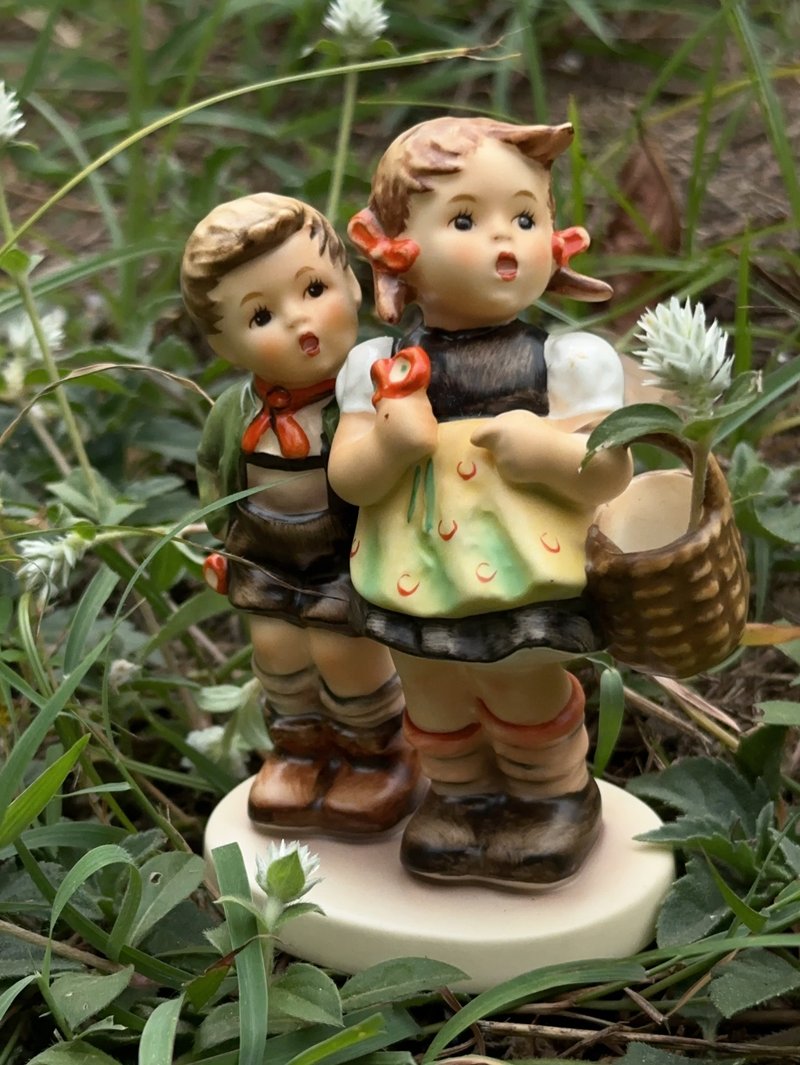 德國頂級瓷偶Hummel喜姆中古陶瓷收藏娃娃擺件一等 - 公仔/玩偶 - 瓷 