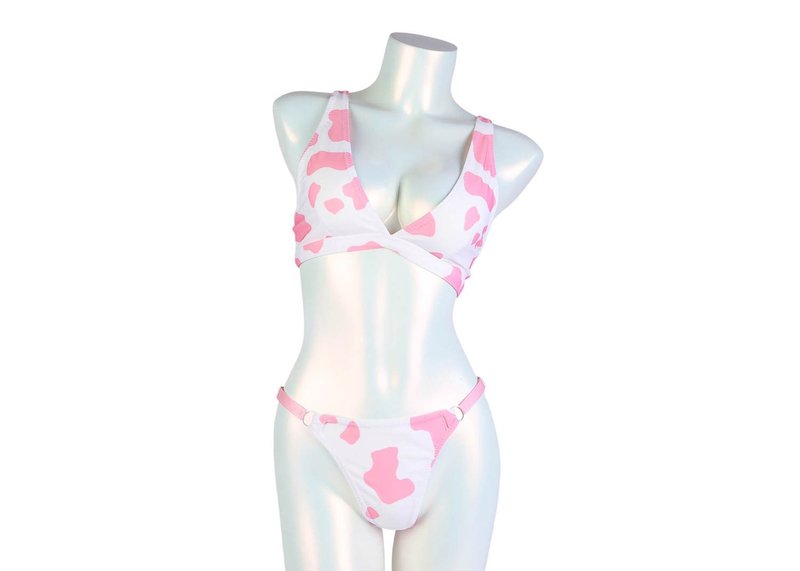 Moo Lingerie Set Pink - 女內衣褲 - 其他材質 粉紅色