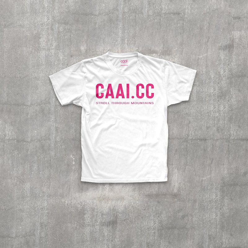 caai cc logo tee - white - จักรยาน - วัสดุอื่นๆ ขาว