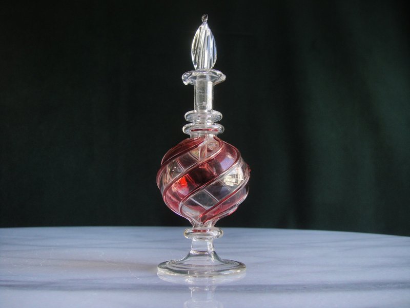 【老時光 OLD-TIME】早期二手中東玻璃香水瓶(鄭 - 擺飾/家飾品 - 其他材質 