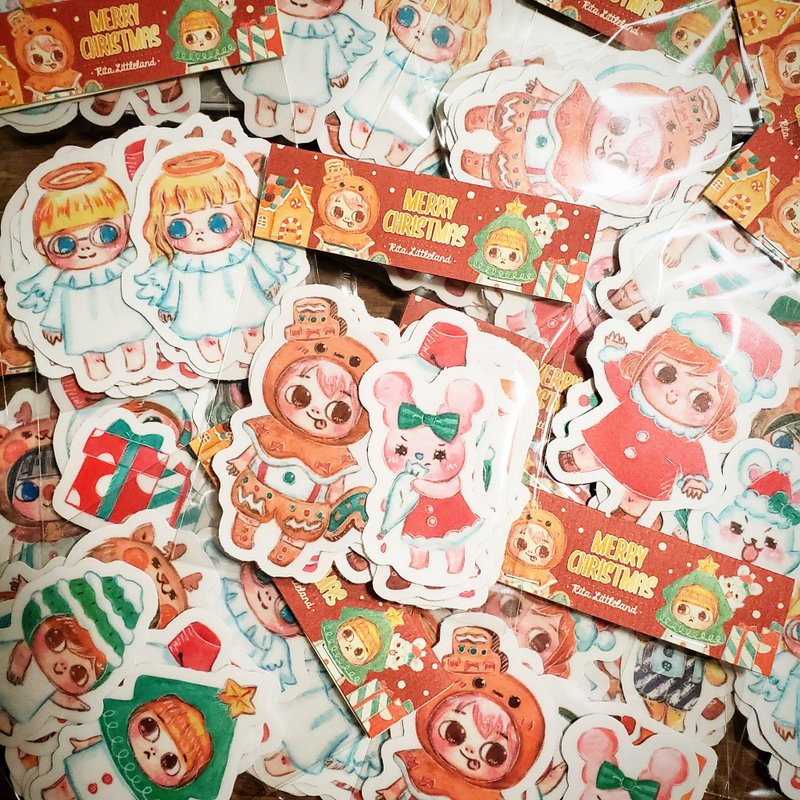 Christmas 貼紙組2 - 貼紙 - 紙 多色