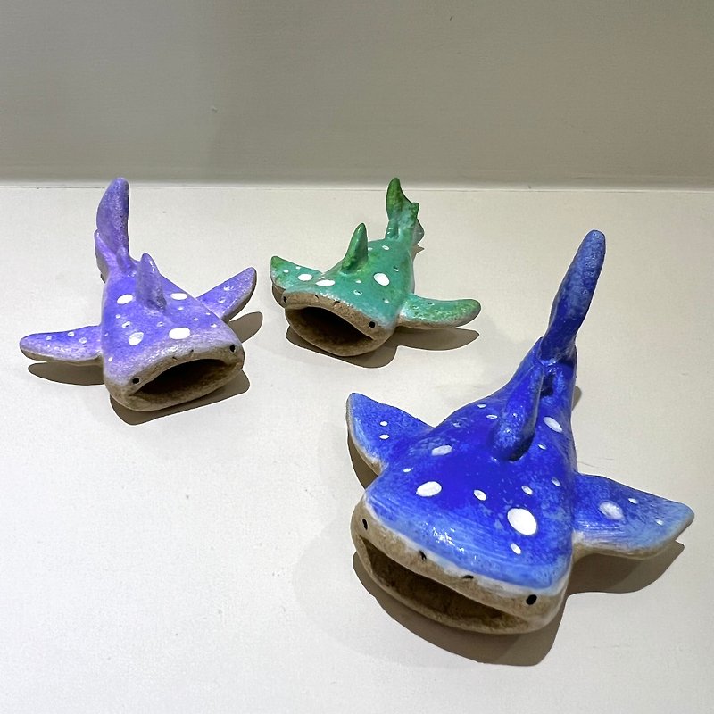 鯨鯊陶偶 - 公仔模型 - 陶 