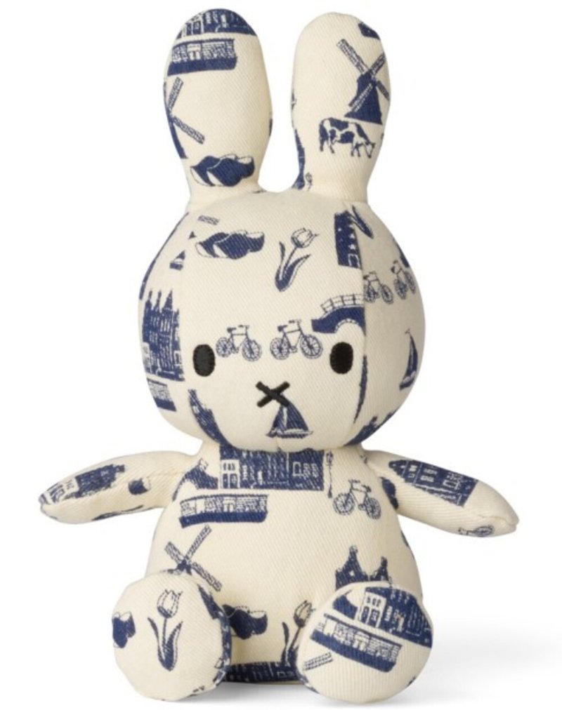 Miffy Sitting Dutch Denim - Kids' Toys - Cotton & Hemp 