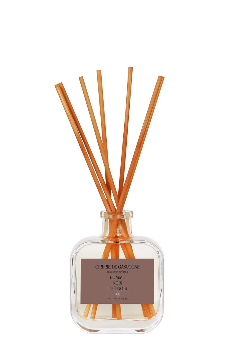 Cirerie de Gascogne Diffuser - Apple-Black Tea-Walnut 200mL - Fragrances - Paper Brown