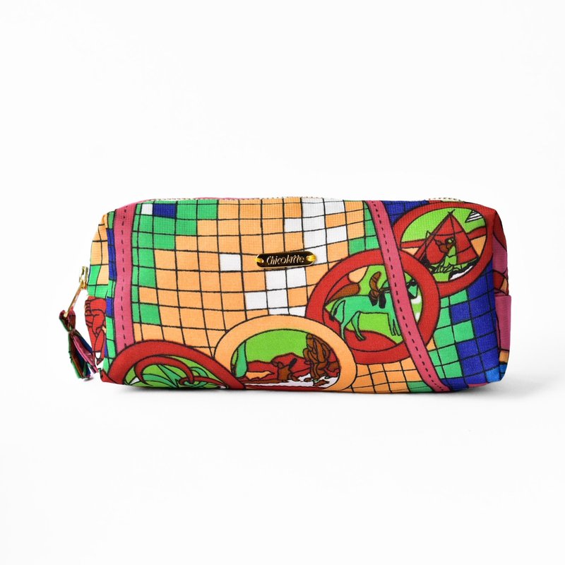 LILLY POUCH (M) / 日本製造 - 化妝包/收納袋 - 其他材質 