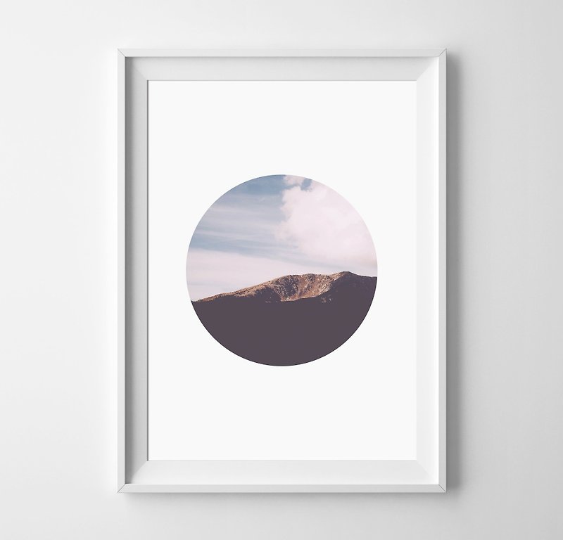 Circle customizable posters - Wall Décor - Paper 