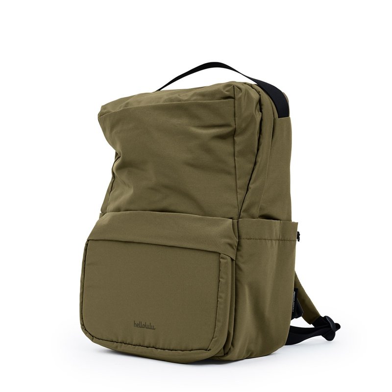 ATELJEE系列| 時尚2合1後背包 KIIRA 13-15吋筆電雙肩包 綠 - 背囊/背包 - 聚酯纖維 綠色