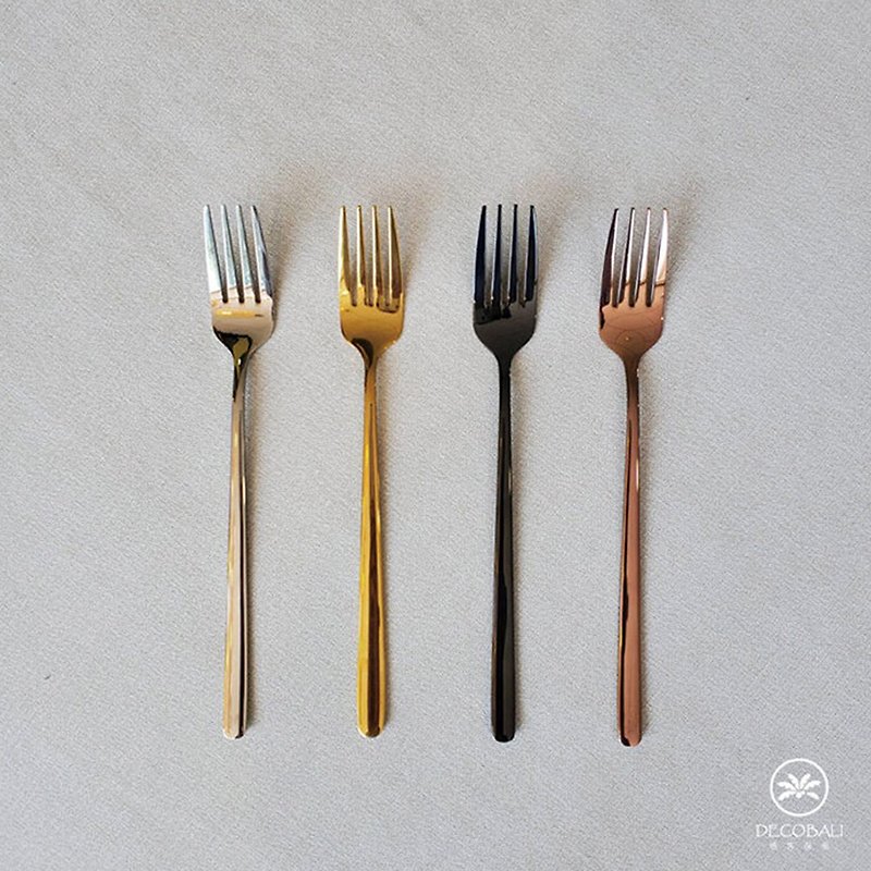 [Customization] Fancy low-key luxury environmental protection fork - Cutlery & Flatware - Stainless Steel 