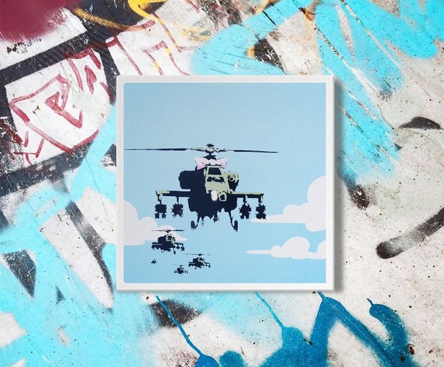 BANKSY Bluetooth Artwork Speaker-Happy Chopper - Shop Visualsonic