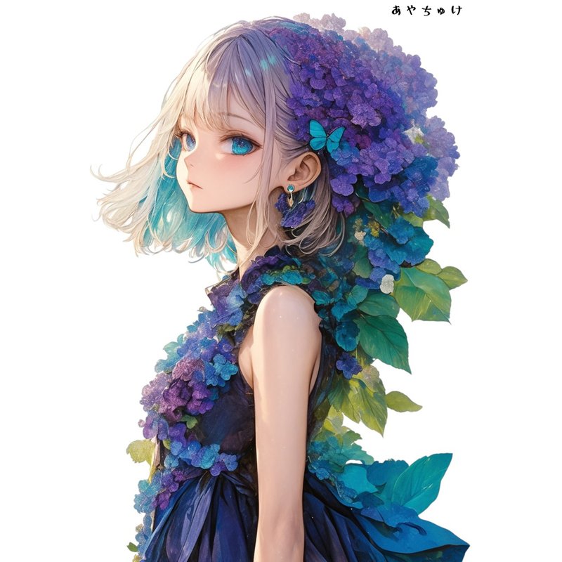 【6月中旬新作】07-096-0046 コラージュステッカー - 貼紙 - 紙 