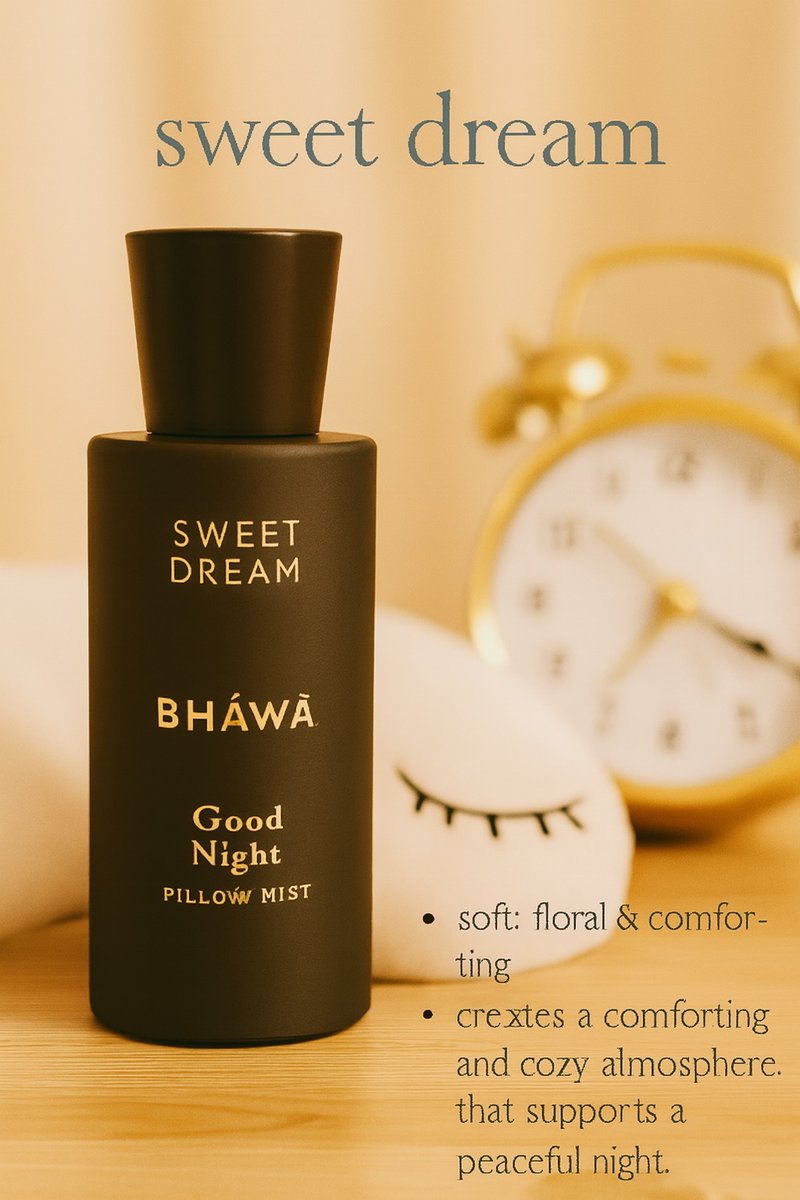 泰國 BHAWA SPA 專用 枕頭噴雾 - 甜美夢鄕 50ml - 香氛/精油/擴香 - 精油 