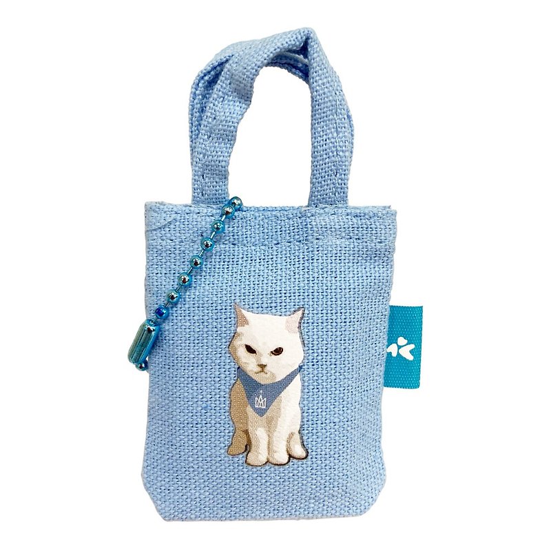 All-in-One Card | Mayday- Caitou Kueh Tote Bag - แกดเจ็ต - ไฟเบอร์อื่นๆ สีน้ำเงิน