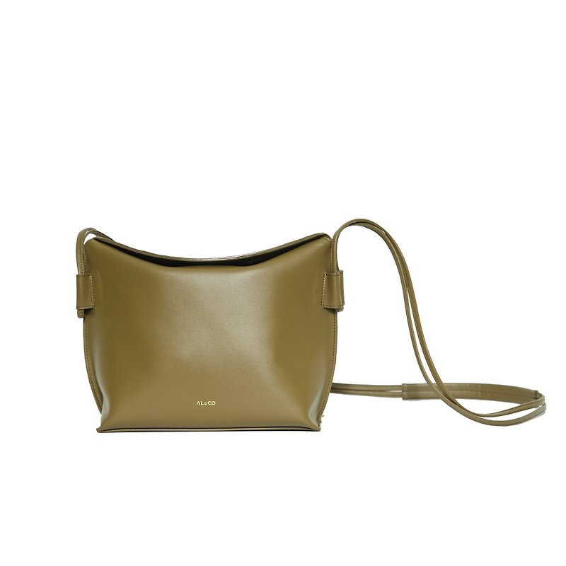 Gabby bag in Olive - Messenger Bags & Sling Bags - Genuine Leather Green