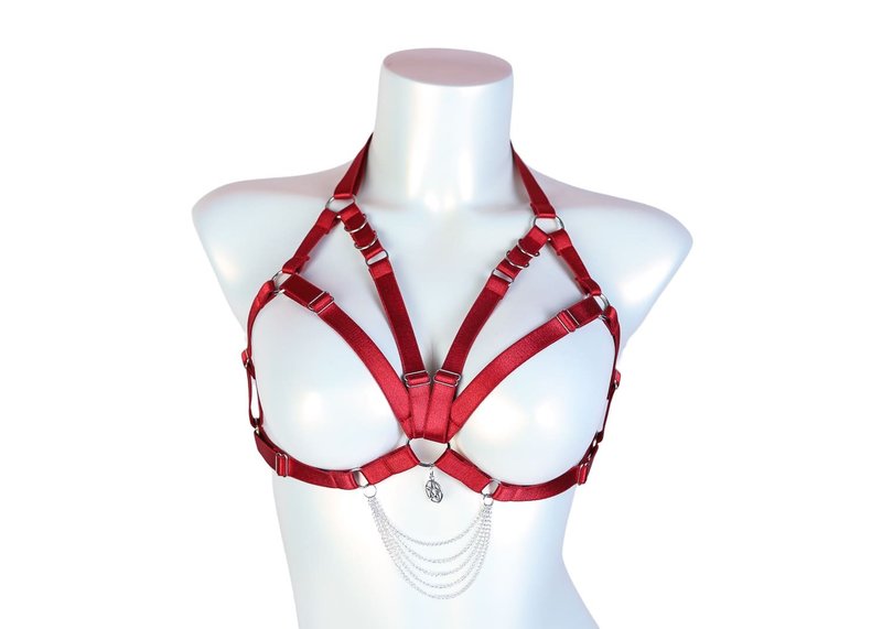 Witch Harness Top Red - 其他 - 其他材質 紅色