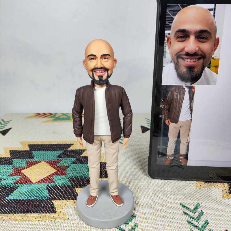客制化人物公仔 人偶 3D人像畫 似顏繪 肖像 定制 生日 紀念 禮物 - 公仔/玩偶 - 黏土 多色