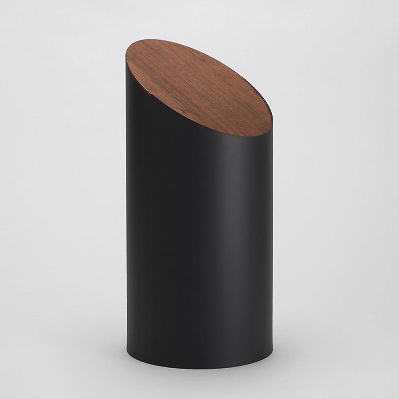 MOHEIM SWINGBINゴミ箱はクルミを黒くすることができます - ポスター・絵 - 木製 ブラック